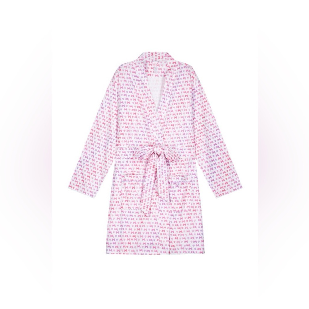 LoveShackFancy x Roller Rabbit Disco Bow Blake Robe